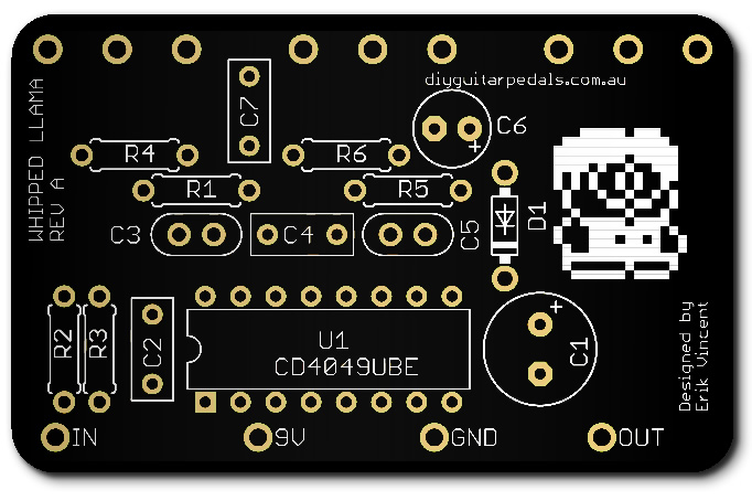 Whipped Llama - Tube Sound Gain / Fuzz - Click Image to Close